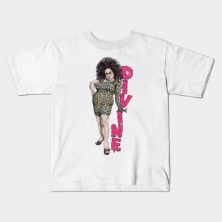 -- Divine --- QueerArt Kids T-Shirt